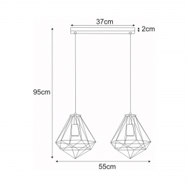 Lampa wisząca MARKO K-4002