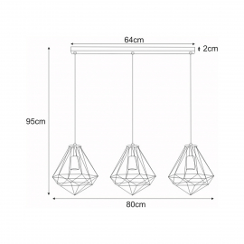 Lampa wisząca MARKO K-4004