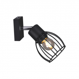 Kinkiet MIKA BLACK K-4564