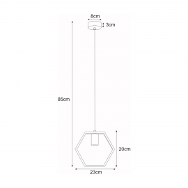 Lampa wisząca HONEY K-4720