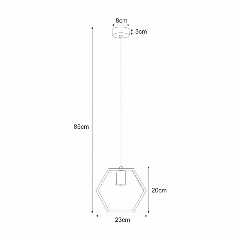Lampa wisząca HONEY K-4720