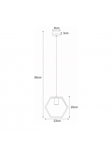 Lampa wisząca HONEY K-4720