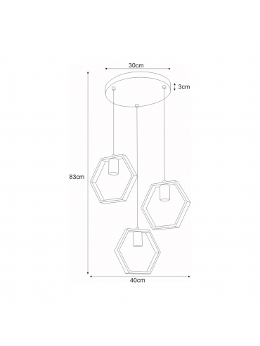 Lampa wisząca HONEY K-4722