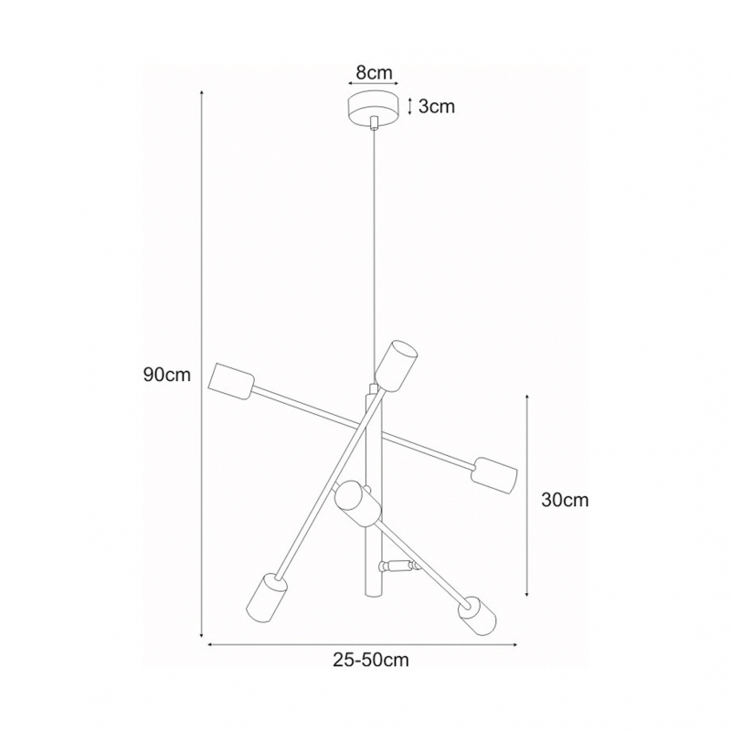 Lampa wisząca CAMARA K-4751