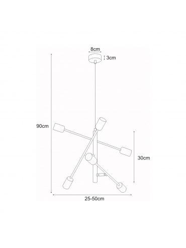 Lampa wisząca CAMARA K-4751