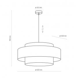 Lampa wisząca CALISTO 4376