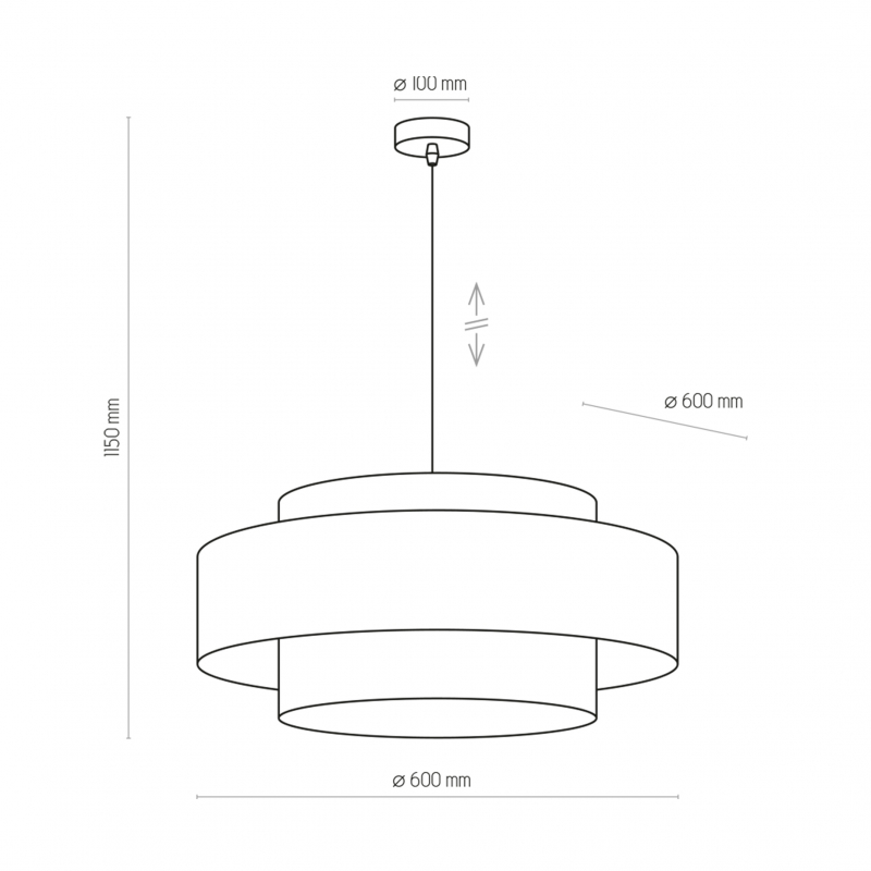 Lampa wisząca CALISTO 4376