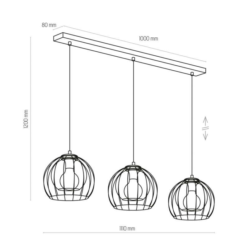 Lampa wisząca UNIVERSO 4483