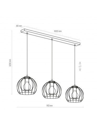 Lampa wisząca UNIVERSO 4483
