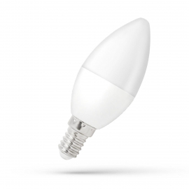 Żarówka LED Świecowa WOJ+14381,  3000K, 6W