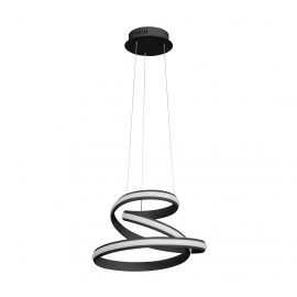 Lampa wisząca TESS CZARNY
