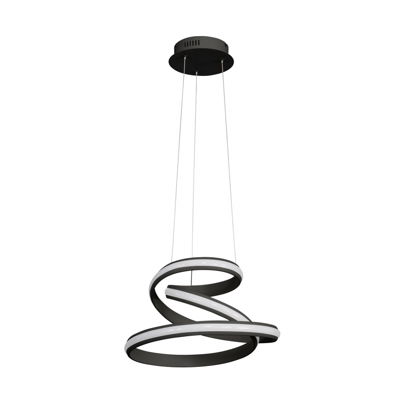 Lampa wisząca TESS CZARNY