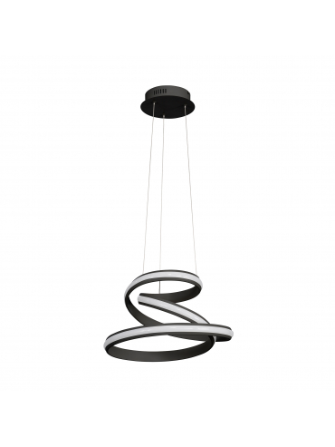Lampa wisząca TESS CZARNY