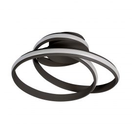 Lampa sufitowa TESS CZARNY