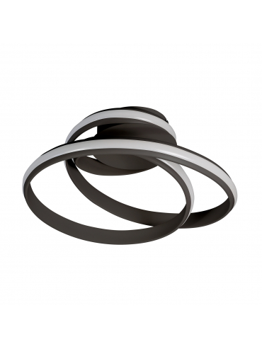 Lampa sufitowa TESS CZARNY