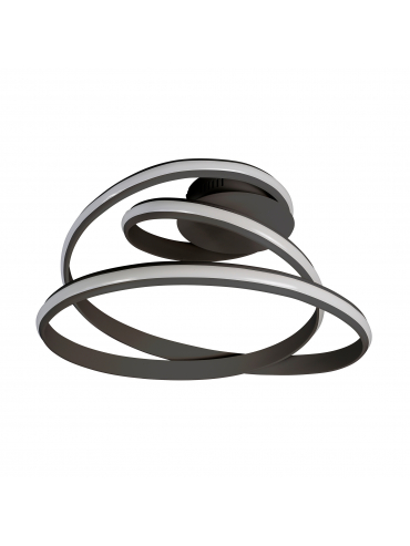 Lampa sufitowa TESS CZARNY