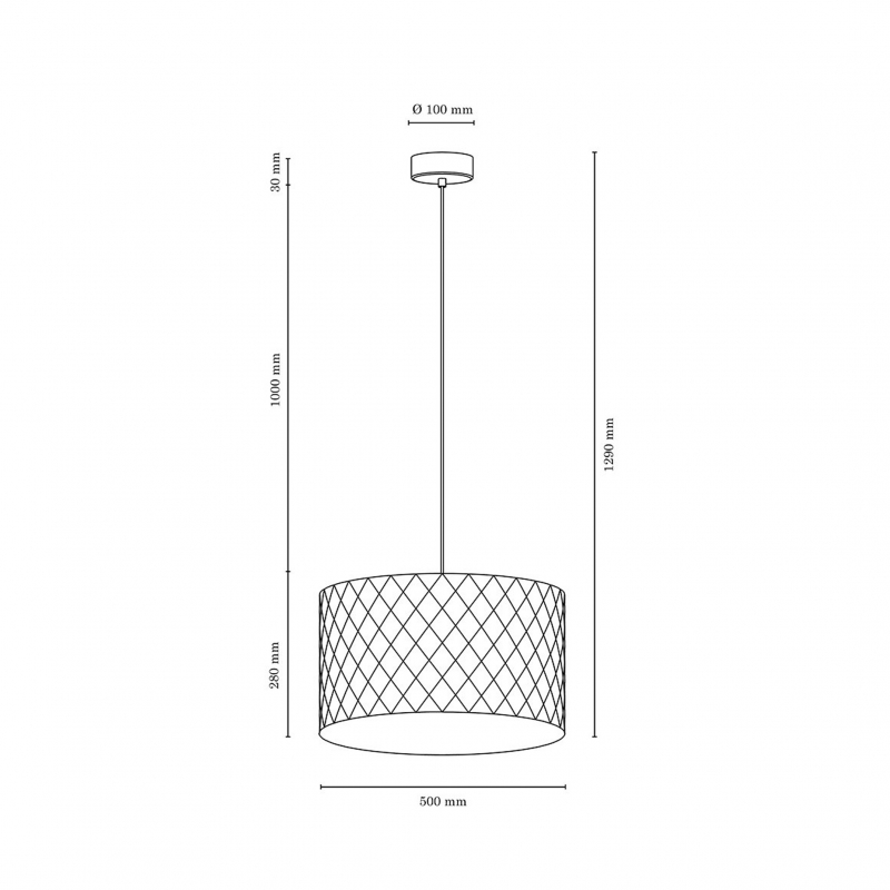 Lampa wisząca MIRABELLA II 1691874