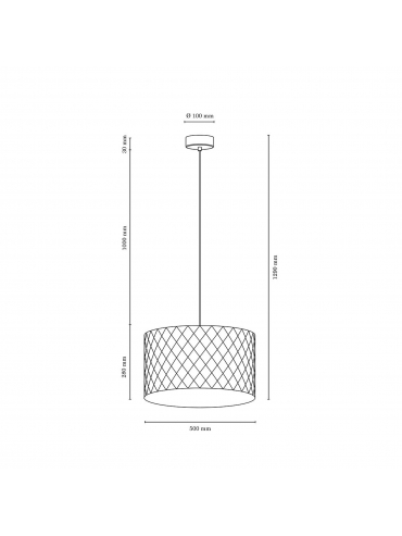 Lampa wisząca MIRABELLA II 1691874