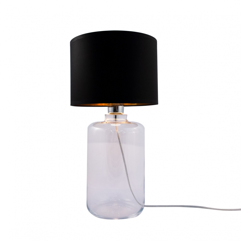 Lampa stołowa SAMASUN TRANSPARENT 5502BKGO