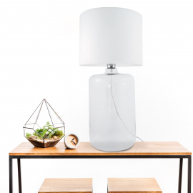Lampa stołowa AMARSA TRANSPARENT 5506WH