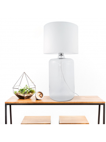 Lampa stołowa AMARSA TRANSPARENT 5506WH