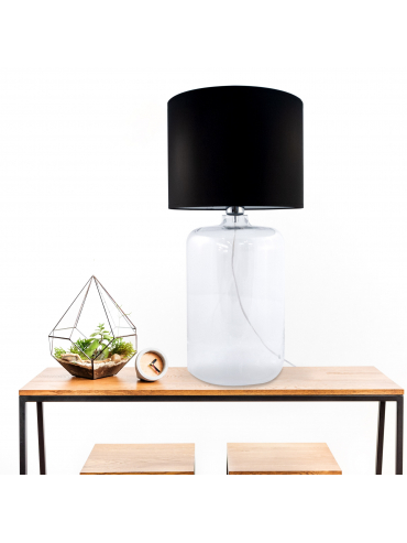 Lampa stołowa AMARSA TRANSPARENT 5507BK