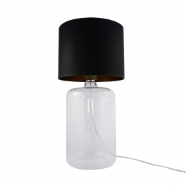 Lampa stołowa AMARSA TRANSPARENT 5508BKGO