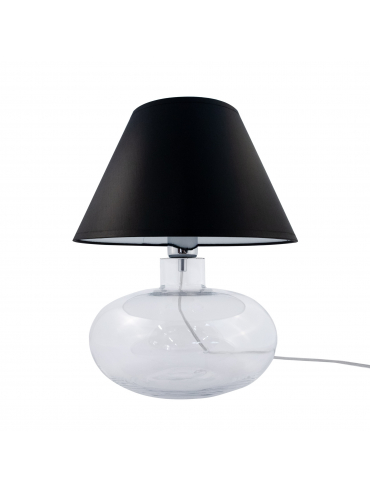 Lampa stołowa MERSIN TRANSPARENT 5513BK