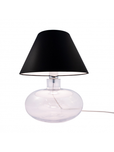 Lampa stołowa MERSIN TRANSPARENT 5513BK
