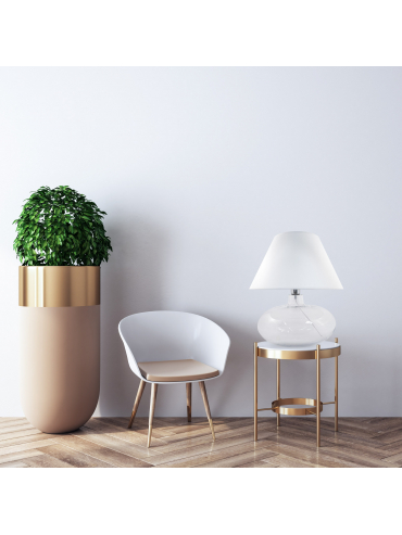 Lampa stołowa ADANA TRANSPARENT 5518WH