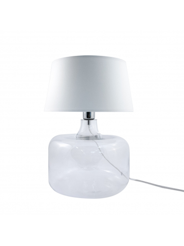 Lampa stołowa BATUMI TRANSPARENT 5527WH