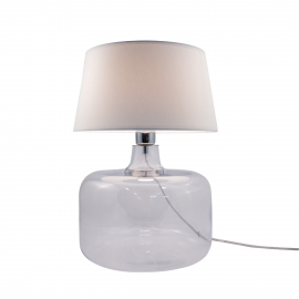 Lampa stołowa BATUMI TRANSPARENT 5527WH