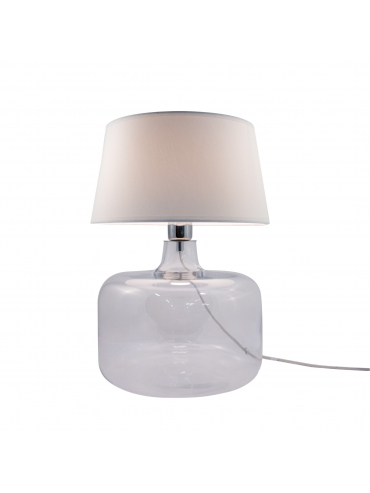 Lampa stołowa BATUMI TRANSPARENT 5527WH