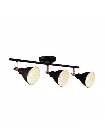 Lampa sufitowa WASTO BLACK K-8005-3 BK