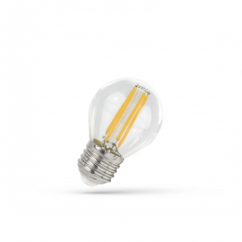Żarówka LED KULKA COG WW CLEAR WOJ+14072, 2700K, 4W