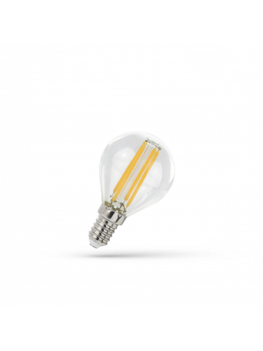 Żarówka LED KULKA COG NW CLEAR WOJ+14334,  4000K, 4W