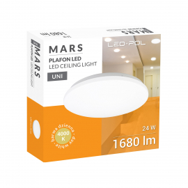 Lampa sufitowa ORO-MARS LED 24W-DW