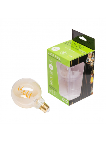 Żarówka ORO-E27-G95-FL-GOLDIE-4W-WW