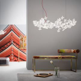 Lampa wisząca HANAMI LARGE - RED WIRE HANSL00PRS01R00000EU