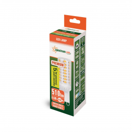 Żarówka LED G9 4,5W PREMIUM, 3000K WOJ+14436