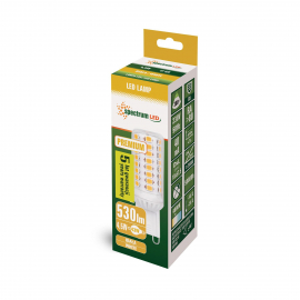 Żarówka LED G9 4,5W PREMIUM, 4000K WOJ+14437
