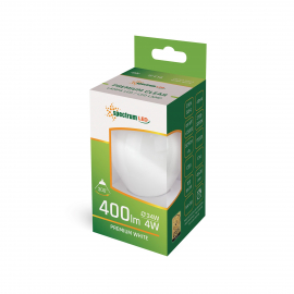 Żarówka LED KULKA 4W COG, 2700K WOJ+14074
