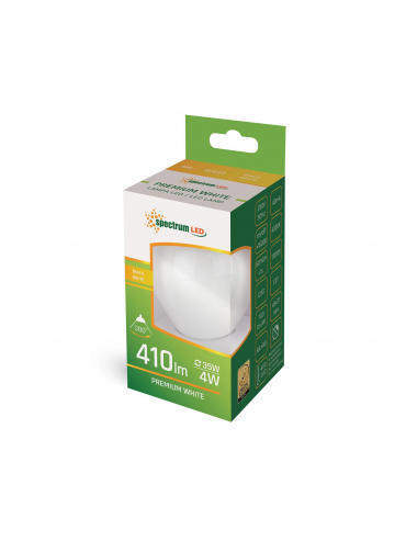 Żarówka LED KULKA 4W COG, 4000K WOJ+14337