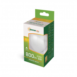 Żarówka LED KULKA 6W COG, 4000K WOJ+14395