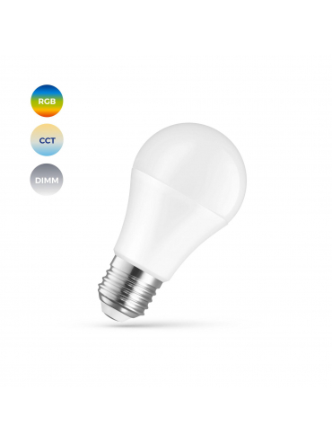 Żarówka LED GLS 13W E-27 230V RGBW+CCT+DIM Wi-Fi SpectrumSMART WOJ+14473