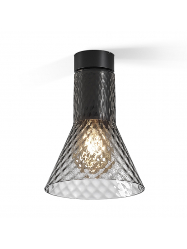 Lampa sufitowa MODERN GLASS Flared SR E27 natynkowy