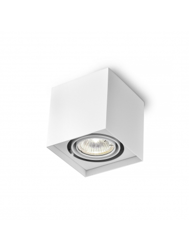 Spot SQUARES 50x1 230V natynkowy biały struktura QS 45811-0000-U8-PH-13