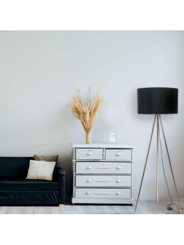 Lampa podłogowa INGA H06-GD-BK