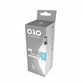 Żarówka LED ORO-PREMIUM-E14-C37-7W-XP-CW, 6500K