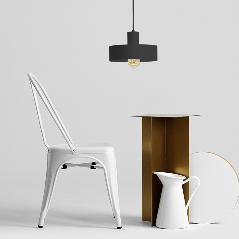 Lampa wisząca FAY 1 M czarna